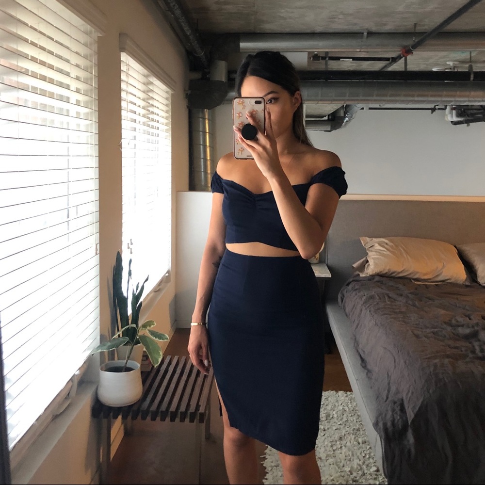 Reformation Penelope Two-Piece Dress Set